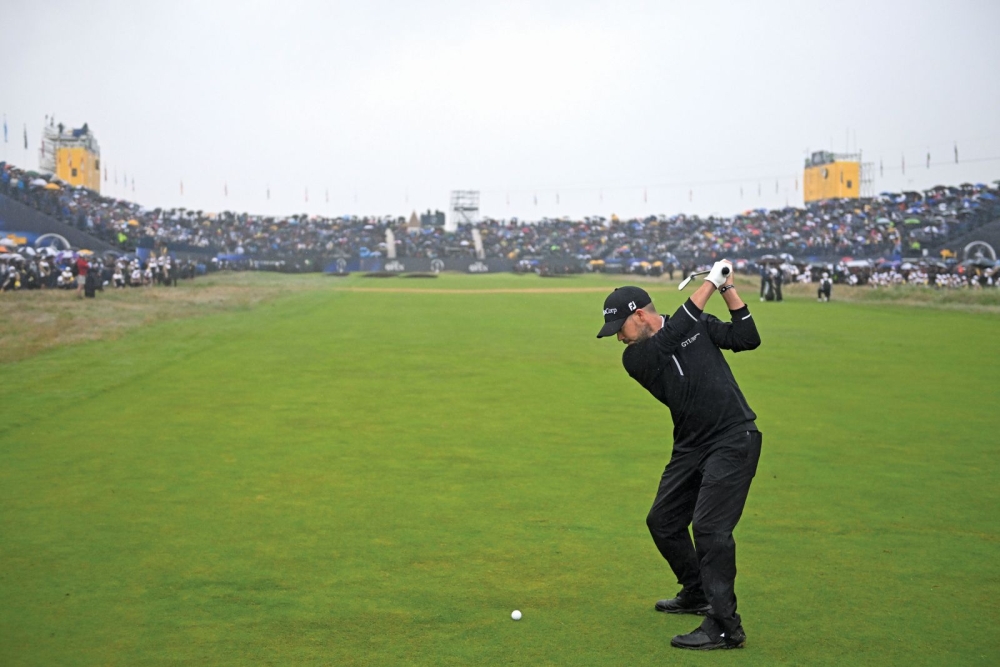 Brian Harman on Championship 18 (Image: The R&A)