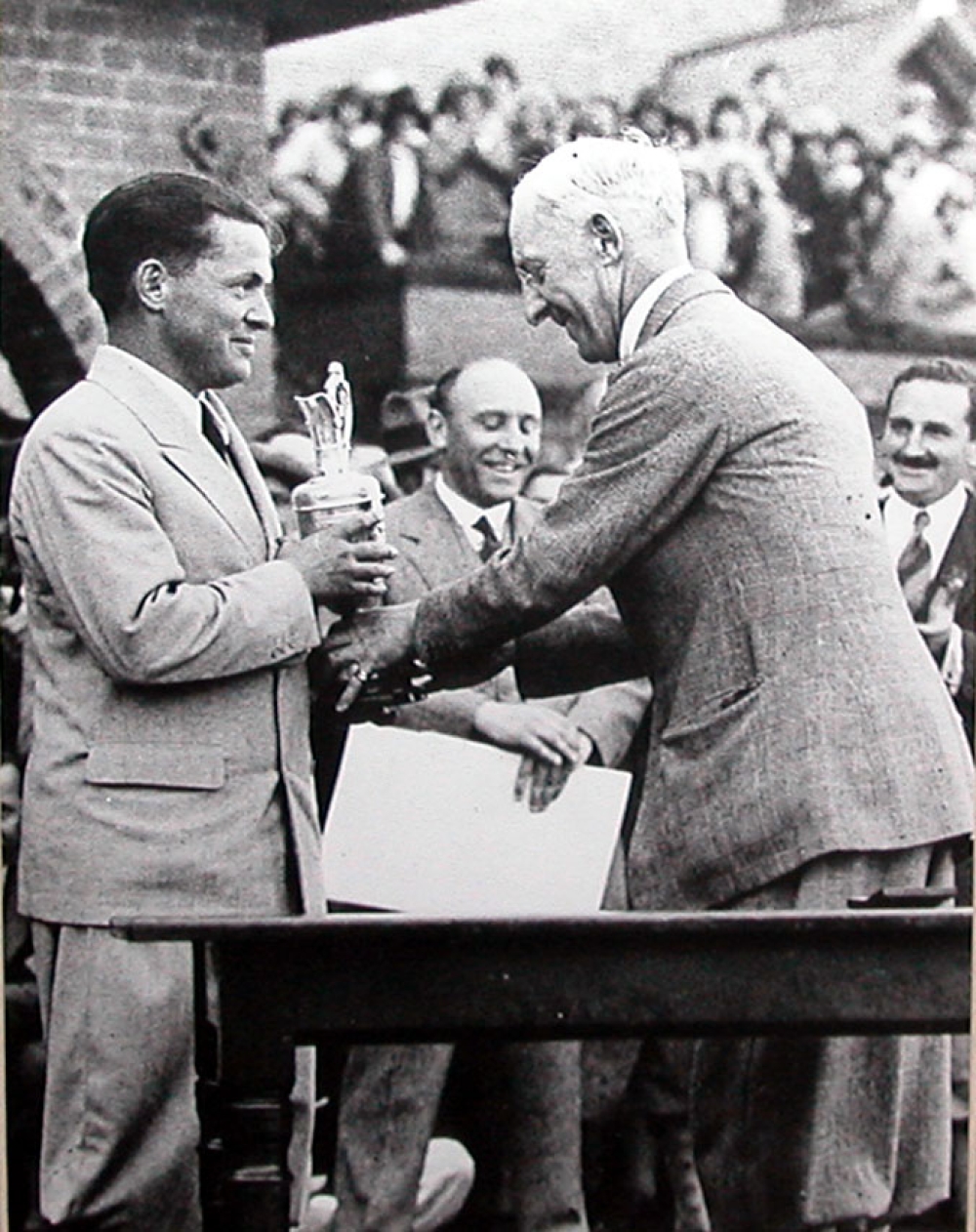 The presentation at Royal Liverpool