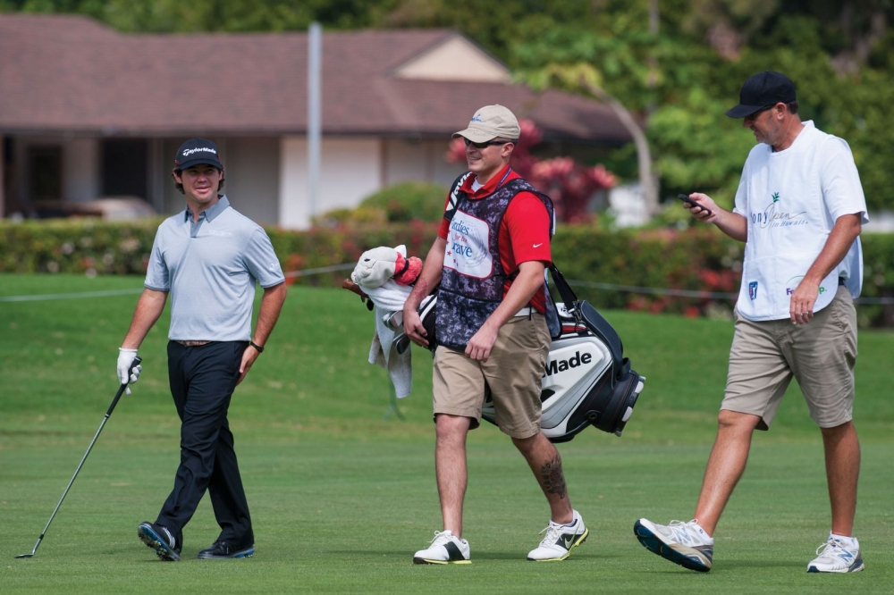 Brian Harman at the  Sony Open in Hawaii, 2015