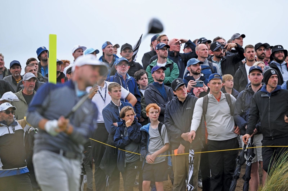 The galleries were not always this calm  (Image: The R&A)