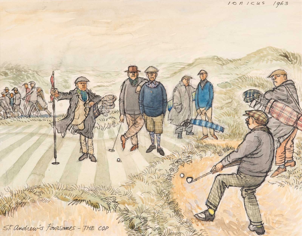 St. Andrews Foursomes - The Kop