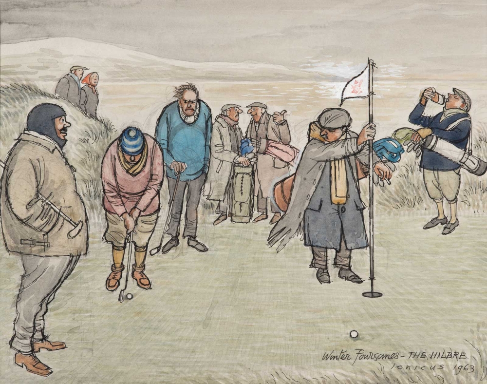 Winter Foursomes - The Hilbre