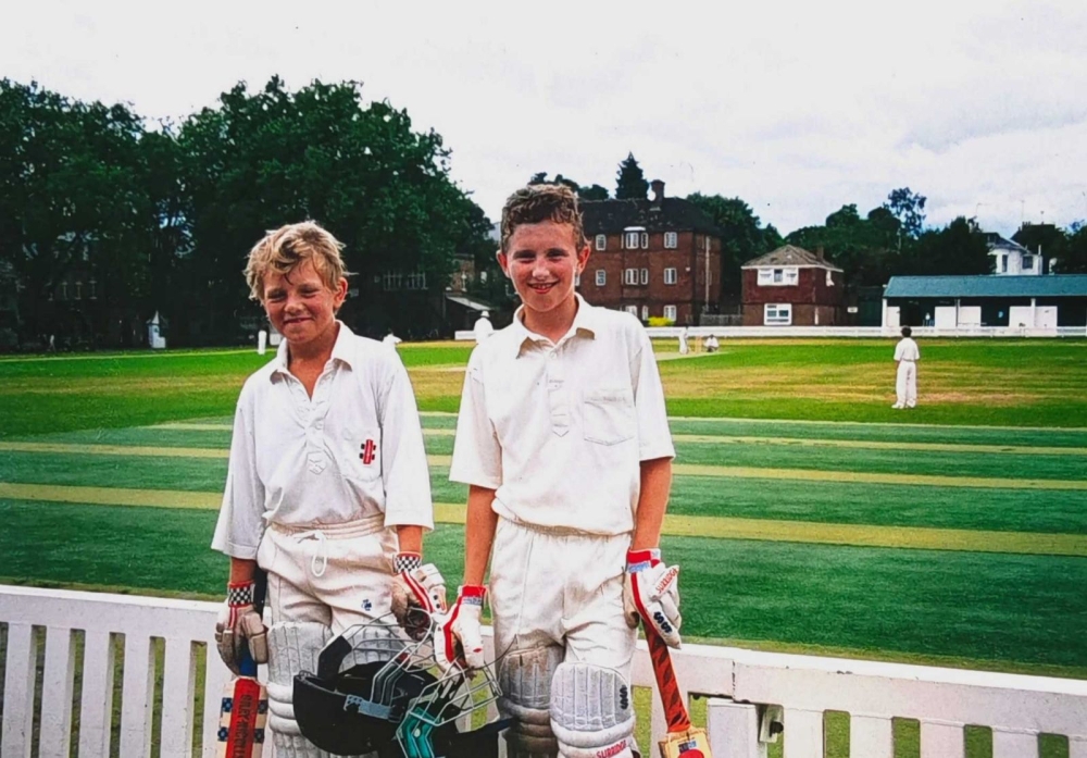 Cricket was an early sporting passion for Matt…