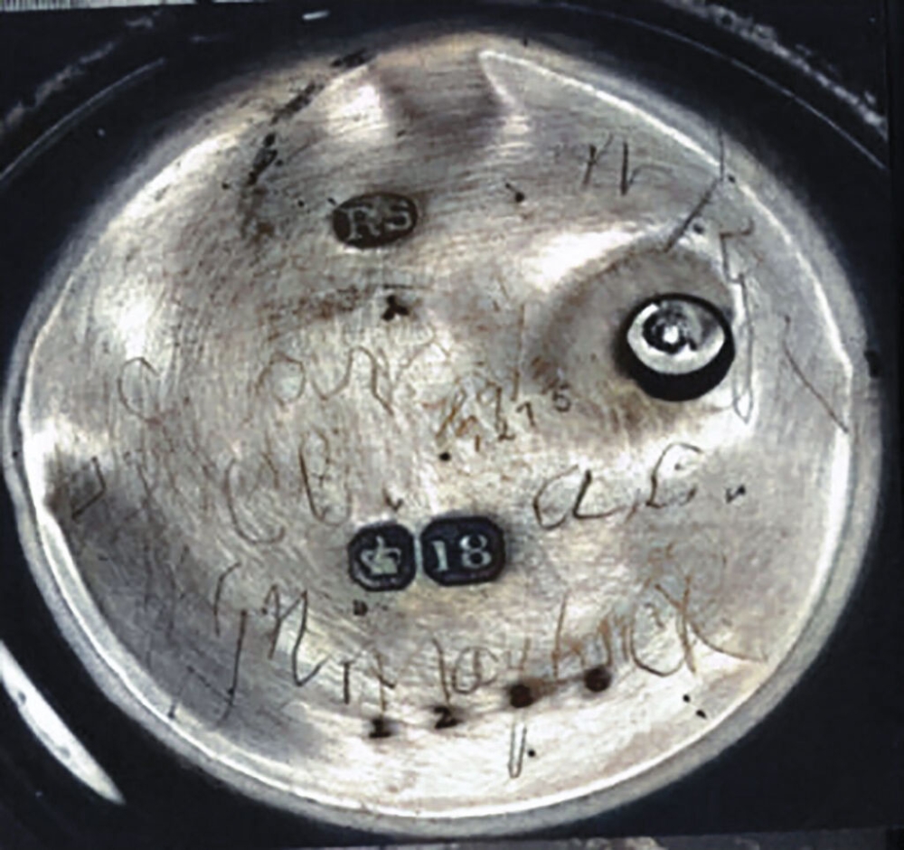Inside the watch allegedly owned by James Maybrick and bearing his signature