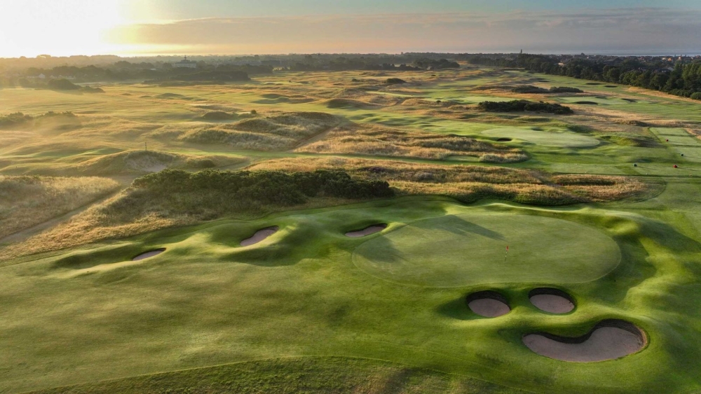 The Royal Lytham and St Annes links. Picture courtesy of the club.