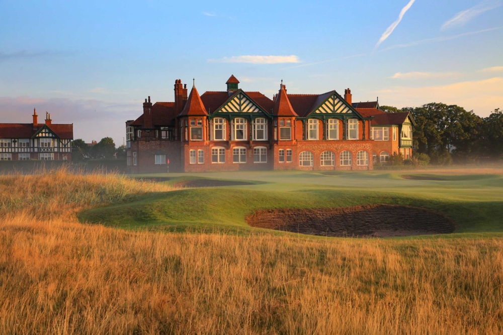 The 18th at Royal Lytham today