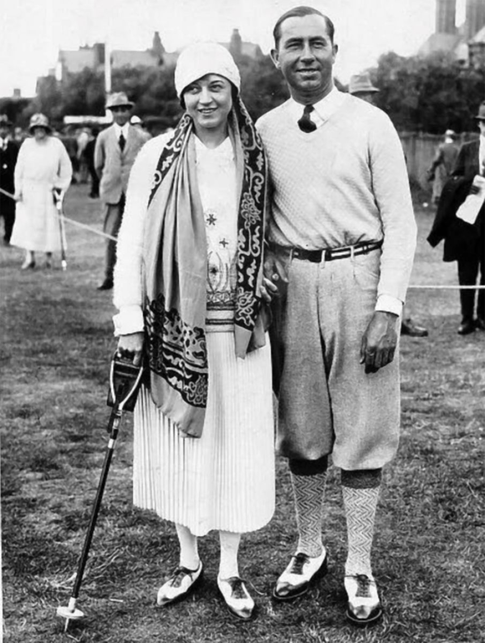 The Hagens at Hoylake in 1924. Picture: The R&A