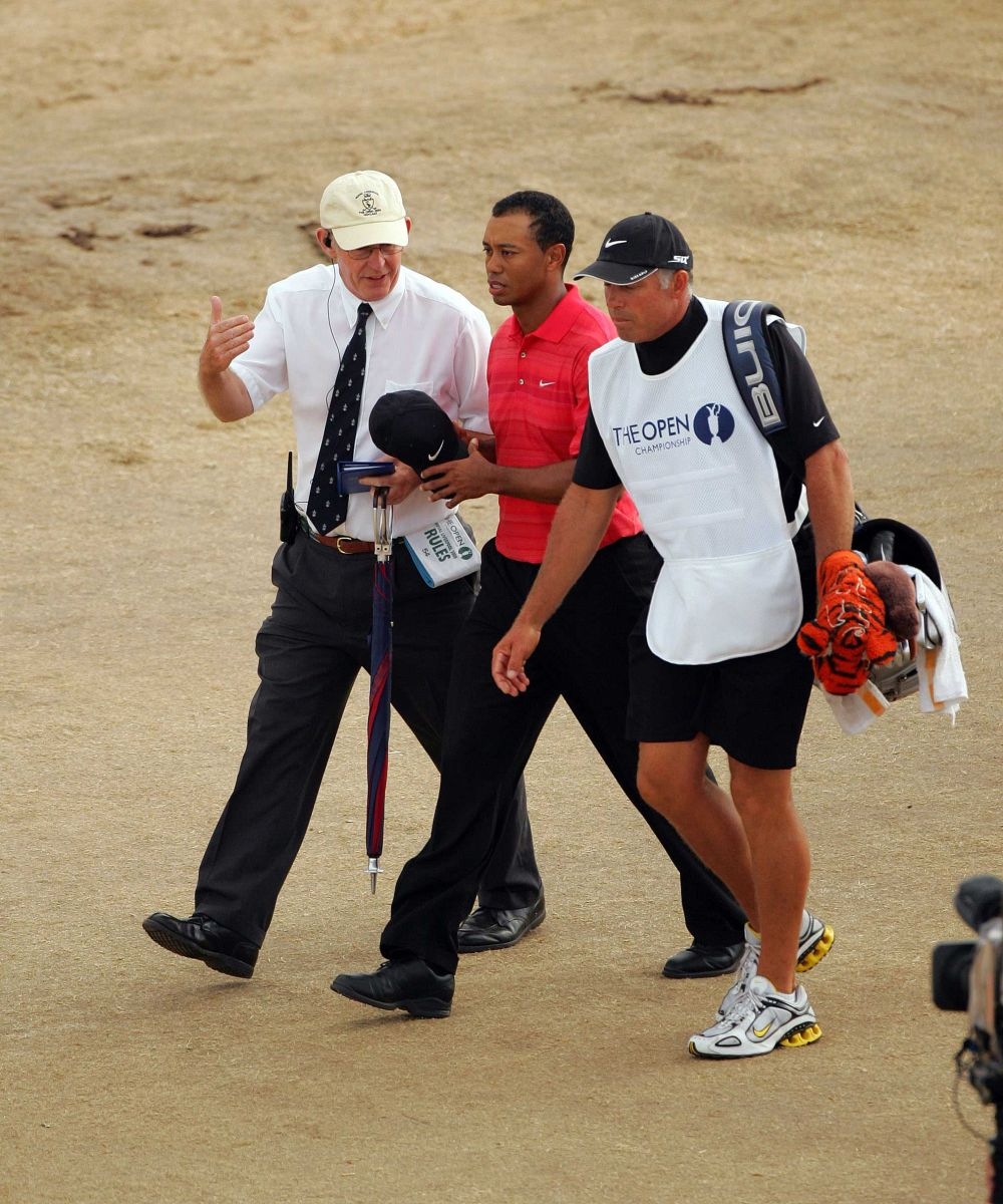 Tiger and Steve Williams